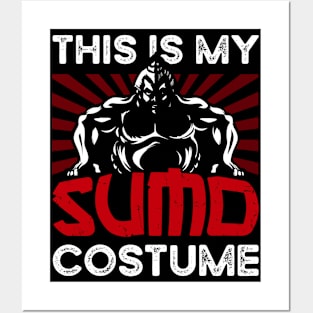 This Is My Sumo Costume Japanese Mawashi Posters and Art